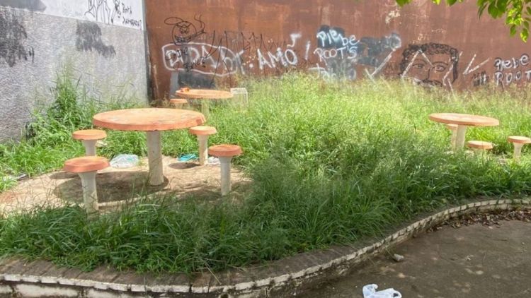 Vereador Edson Ferraz pede urgência na limpeza de praças no tijuco preto e cobra providências da Prefeitura