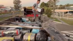 Polícia Rodoviária apreende 4,6 toneladas de droga