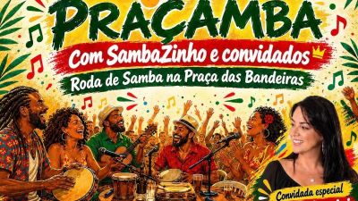 Feira Aqa Criativa leva samba à Praça das Bandeiras no feriado (12)