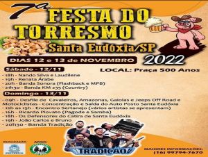 Santa Eudóxia realiza a 7ª edição da Festa do Torresmo