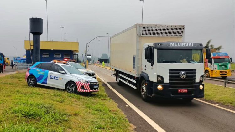 Ação em Corumbataí leva saúde e segurança aos caminhoneiros