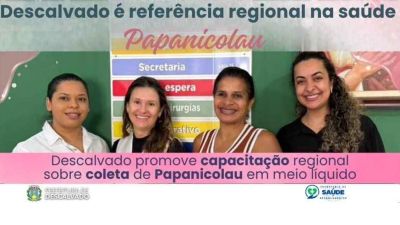 Descalvado promove capacitação regional sobre coleta de Papanicolau em meio líquido.