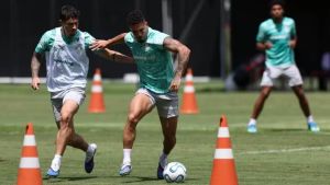 Paulinho e Vitor Roque devem ser desfalques no Palmeiras na estreia da Libertadores