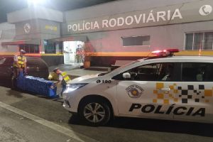 Homem é preso pela PM Rodoviária transportando 345 tijolos de maconha