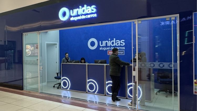 Unidas passa a atender exclusivamente no Shopping São Carlos