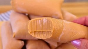 Geladinho gourmet de doce de leite cremoso com poucos ingredientes