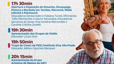 Fesc realiza mostra artística da UATI em comemoração aos 30 anos