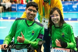 Dupla brasileira de bocha carimba vaga na Paralimpíada de Paris 2024