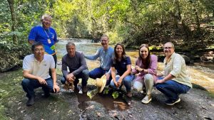 Primeira-dama destaca parceria com a Embrapa durante visita a projeto de sustentabilidade em São Carlos