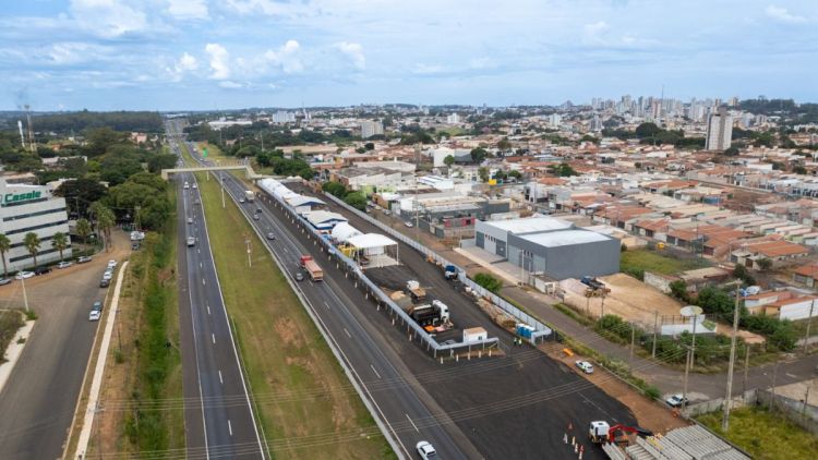 Obra de ampliação da SP-310 em São Carlos entra em uma nova fase