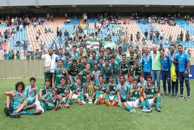 Palmeiras vence São Paulo e conquista o Paulista sub-13 de forma invicta