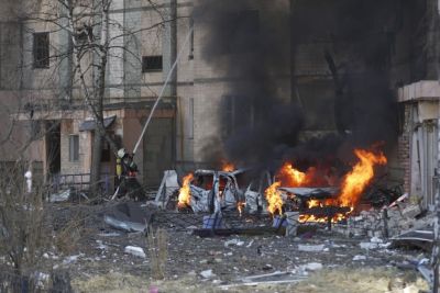 Bombardeios russos deixam três mortos em Lyman, no leste da Ucrânia