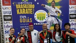 Ibaté conquista três medalhas no Campeonato Brasileiro de Karatê e garante vagas nas finais