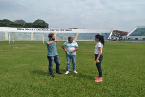 São Carlos recebe vistoria técnica da Federação Paulista de Futebol