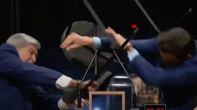 Acordo entre Marçal e Datena encerra processo por cadeirada em debate