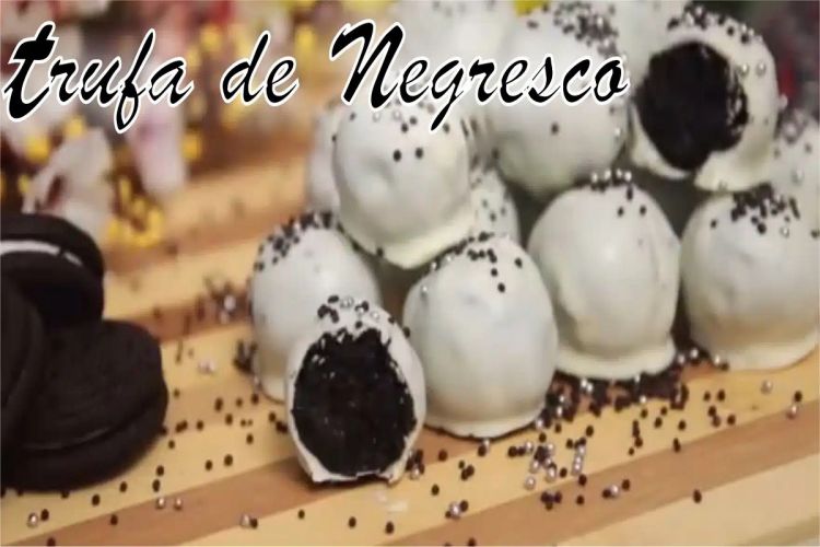 Trufa de Negresco (bombom de negresco)