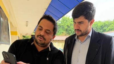 Vereador Bruno Zancheta visita CEMEIs Homero Frei e João Baptista Paino