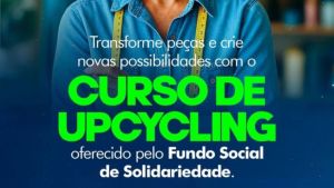 Fundo Social oferece curso gratuito de upcycling em São Carlos