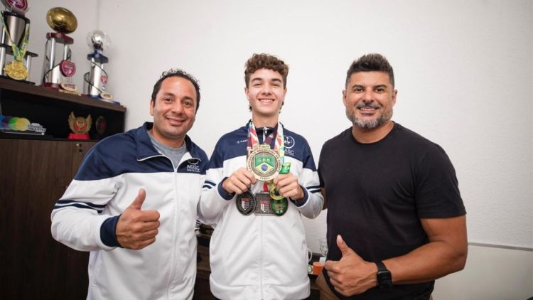 Guilherme Colmati Biscassi se destaca no karatê com conquistas expressivas ao longo de 2025