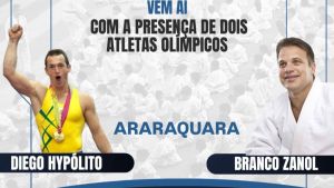 Araraquara recebe ex-atletas Diego Hypólito e Branco Zanol na próxima sexta-feira (8)