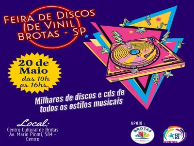 Vem aí a primeira edição da Exposição de Vinil de Brotas