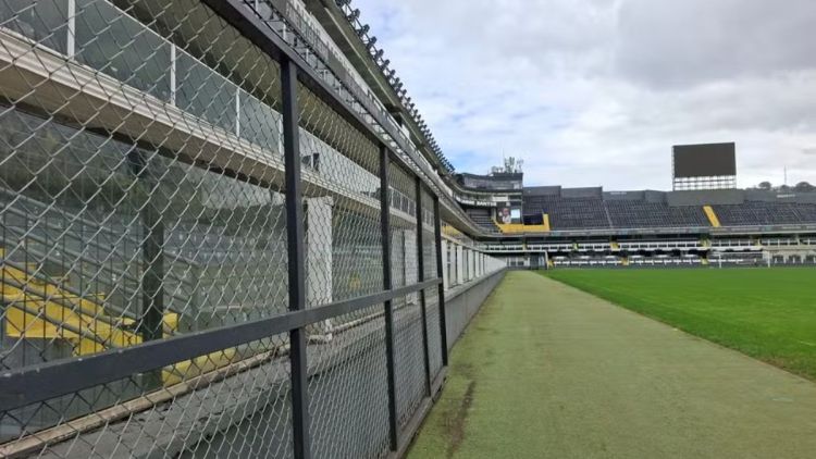 Santos avança em reforma na Vila Belmiro após recorde de público contra o Flamengo