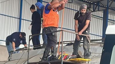Defesa Civil auxilia resgate de trabalhador após emergência em empresa de Ibaté