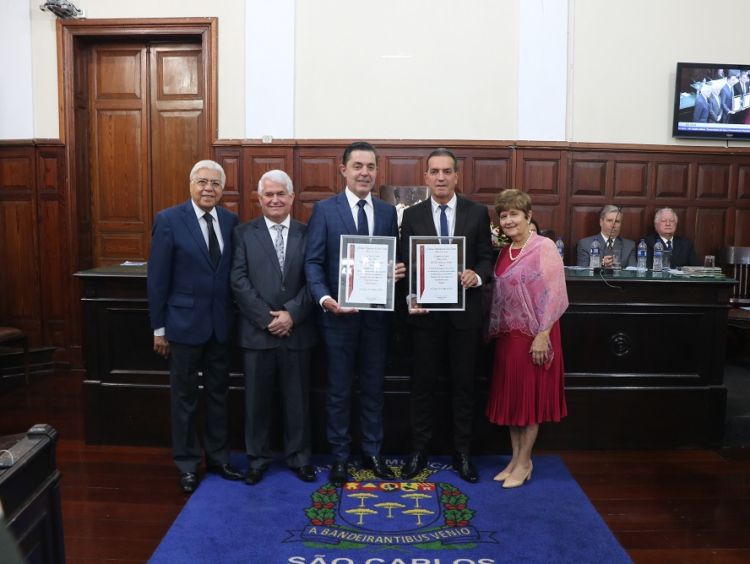 Câmara entregou títulos de Comerciante do Ano e Comerciante Homenageado