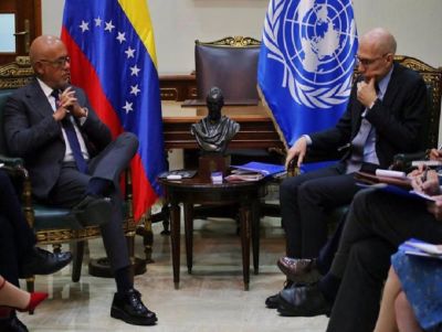 Presidente da Assembleia Nacional da Venezuela reúne-se com o Alto Comissário das Nações Unidas para os Direitos Humanos
