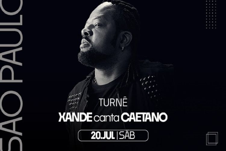 Xande de Pilares apresenta nova tour &quot;Xande Canta Caetano&quot; no Espaço Unimed