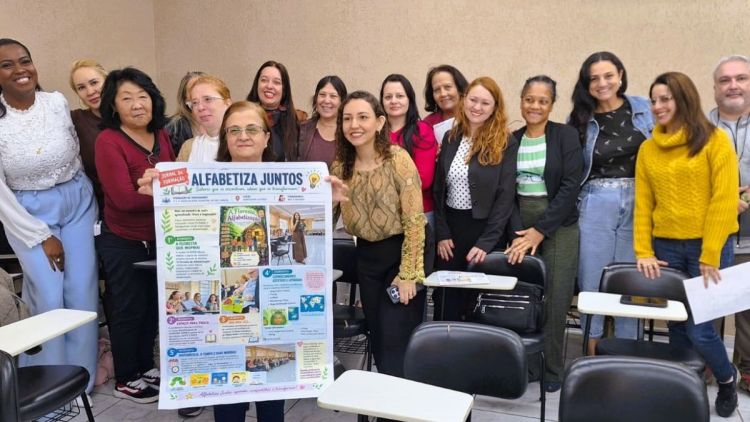 São Carlos realiza 5º módulo do programa Alfabetiza Juntos SP