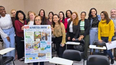 São Carlos realiza 5º módulo do programa Alfabetiza Juntos SP