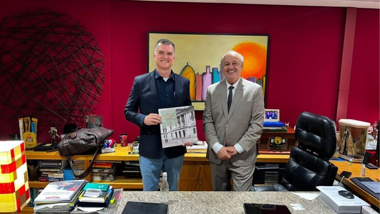 Dr. Lapena e Dimas Ramalho fortalecem diálogo institucional em prol do desenvolvimento de Araraquara