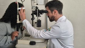 Saúde realiza mutirão de consultas oftalmológicas no Ceme