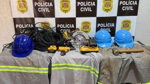 Polícia de SP prende sete pessoas suspeitas de integrar grupo especializado no furto de cabos metálicos em Barretos