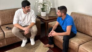 Bruno Zancheta recebe visita de vereador de Descalvado