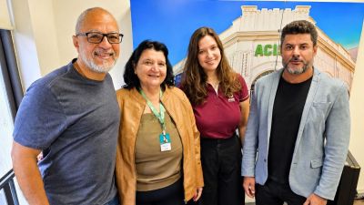ACISC recebe APAE e Secretaria de Esportes para tratar da 1ª Corrida e Caminhada do Bem em São Carlos
