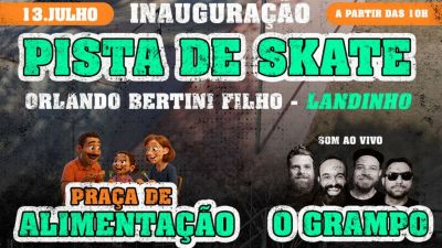 Descalvado Celebra Dia do Rock com Inauguração da Pista de Skate Orlando Bertini Filho