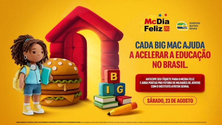 A força do McDia Feliz no impacto gerado pelo Instituto Ayrton Senna