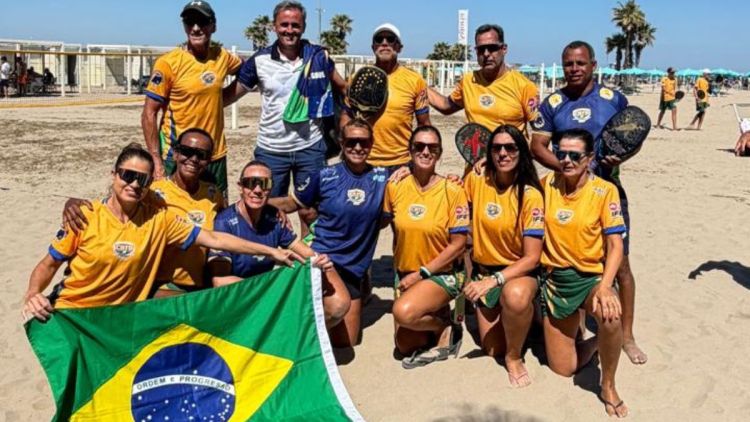 Brasil faz história e conquista título inédito no Mundial de Beach Tennis da IFBT em Chioggia, na Itália