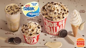 Burger King® apresenta linha de sobremesas em parceria inédita com pasta Galak® & Negresco® da Nestlé®