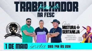 Fesc promove Festa do Trabalhador com dois dias de música e lazer em São Carlos