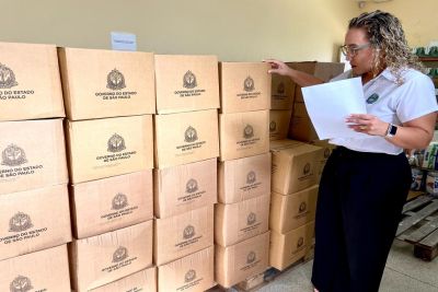 Fundo Social de Ibaté recebe 250 kits de alimentos do Governo do Estado de São Paulo